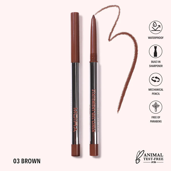 Moira Statement Gel Liner (003, Brown)