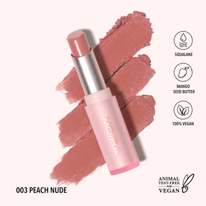 Moira Signature Lipstick (003, Peach Nude)