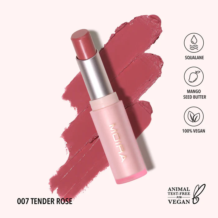 Moira Signature Lipstick (007, Tender Rose)