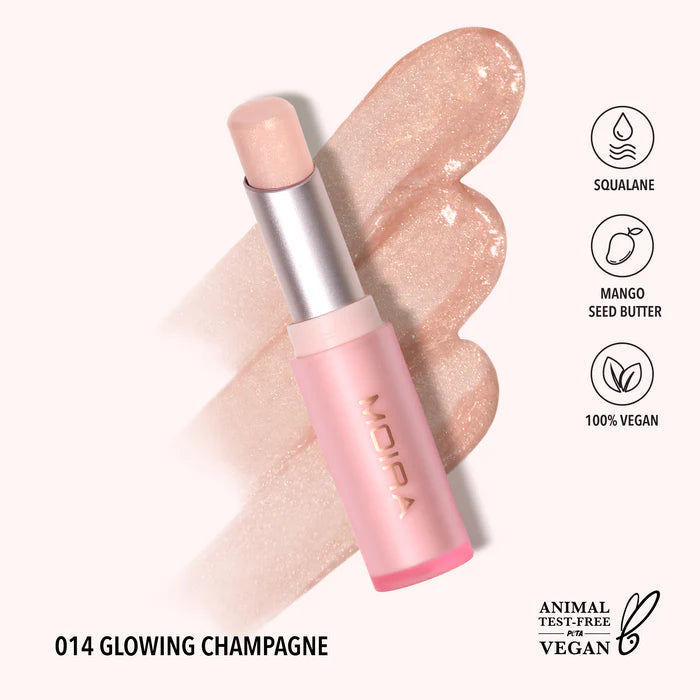 Moira Signature Lipstick (014, Glowing Champagne)