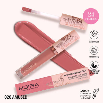 Moira Lip Divine Liquid Lipstick (020, Amused)