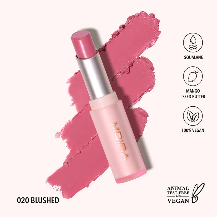 Moira Signature Lipstick (020, Blushed)