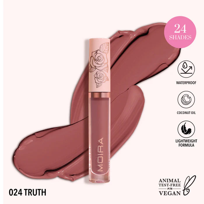 Moira Lip Divine Liquid Lipstick (024, Truth)