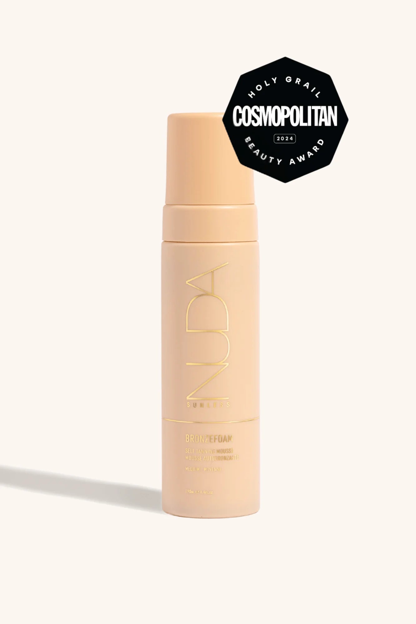 NUDA Bronzefoam Self Tanning Mousse Medium