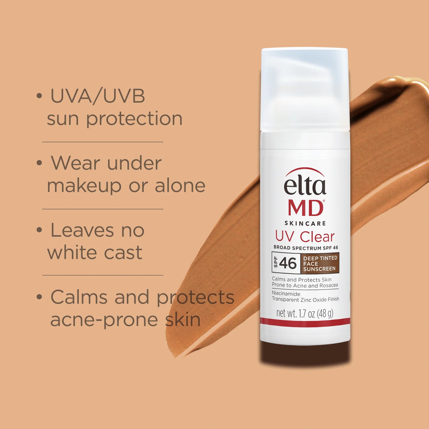 Elta UV Clear Deep Tinted Broad-Spectrum SPF 46