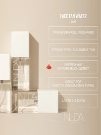 NUDA Cloudmist Face Tan Water Medium To Dark