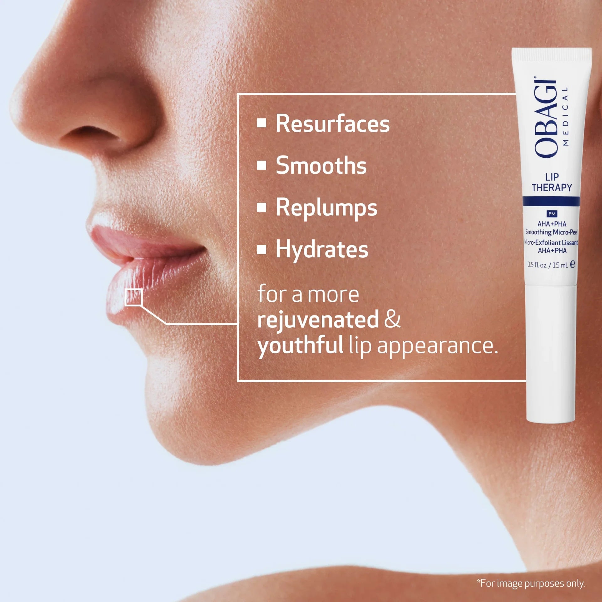 Obagi Lip Threapy AHA+PHA Smoothing Micro-Peel
