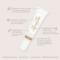 Loving Tan Purest Face Tanning Serum Medium