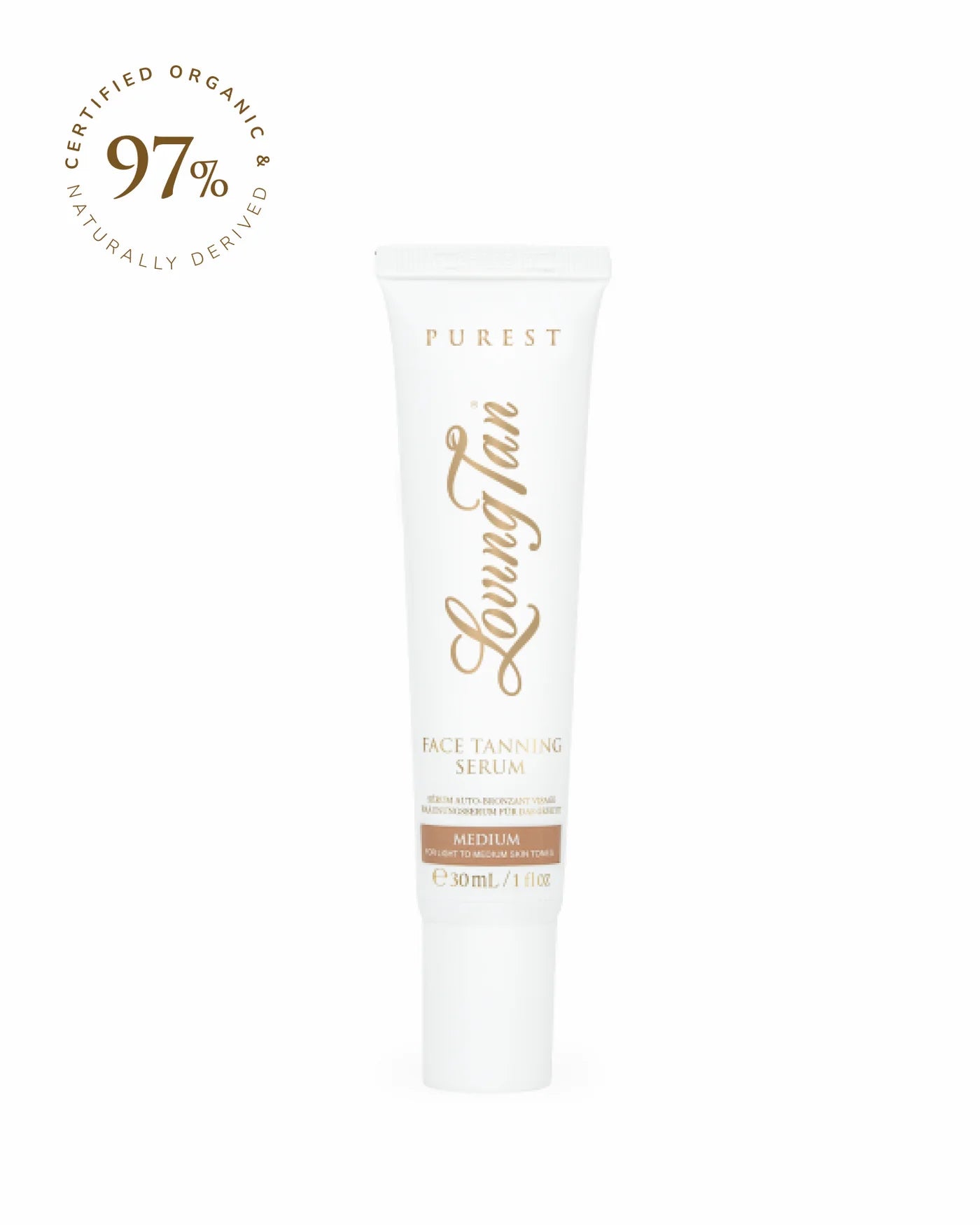 Loving Tan Purest Face Tanning Serum Medium