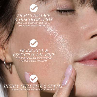 Fitglow Beauty Clear + Bright Mandelic Serum Drops