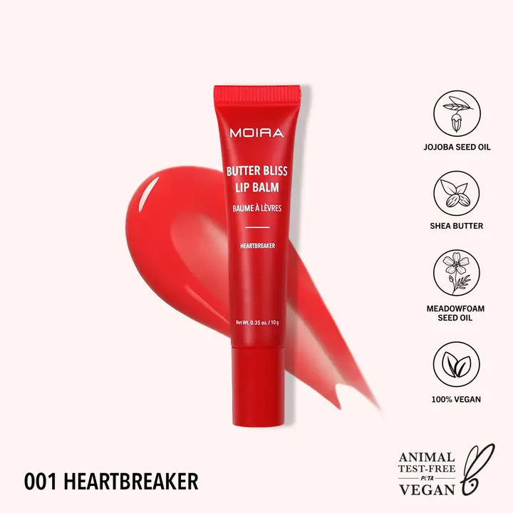 Moira Butter Bliss Lip Balm 001 HeartBreaker