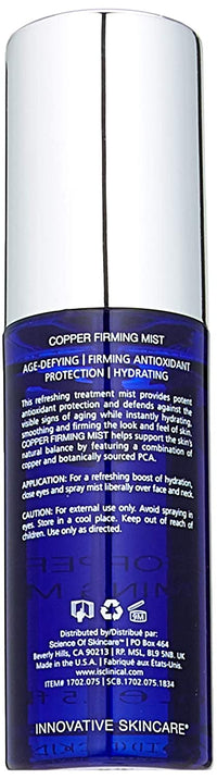 IsClinical Copper Firming Mist - Totality Skincare