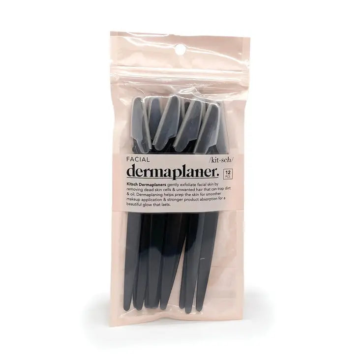 KITSCH Dermaplaner 12 pack-Black