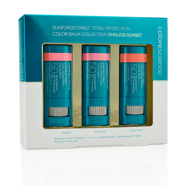 Colorescience Sunforgettable Total Protection Color Balm SPF 50 Endless Sunset Collection