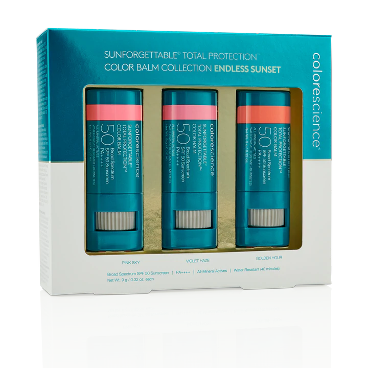 Colorescience SUNFORGETTABLE® TOTAL PROTECTION™ COLOR BALM SPF 50 ENDLESS SUNSET COLLECTION - Totality Medispa and Skincare
