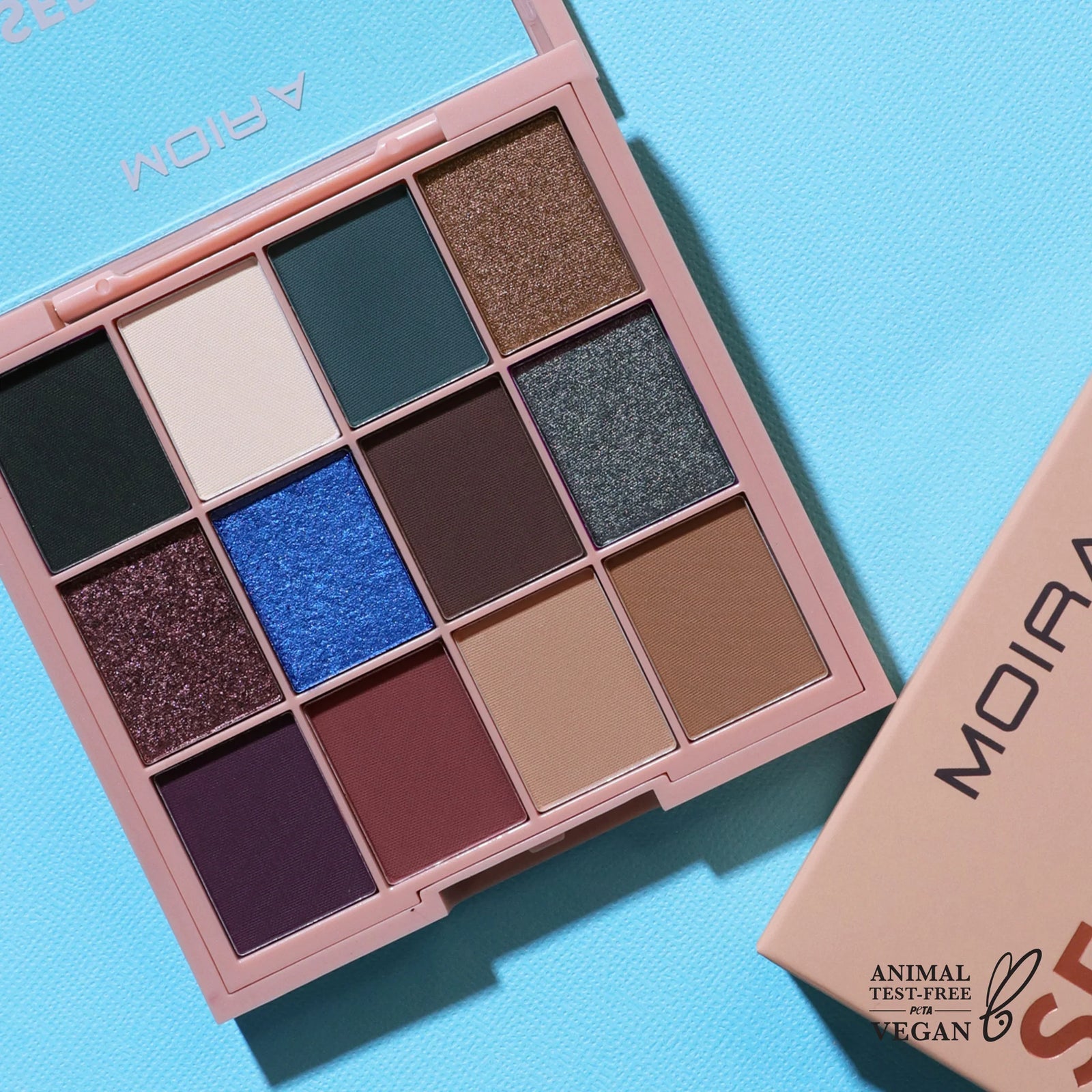 Moira Essential Pressed Pigment Palette - 003 Seriously Chic