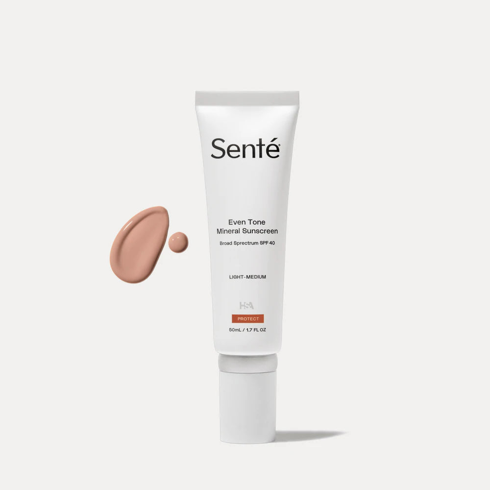 Sente Even Tone Mineral Sunscreen – SPF 40 Light-Medium