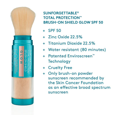 Colorescience SUNFORGETTABLE® TOTAL PROTECTION™ BRUSH-ON SHIELD GLOW SPF 50 - Totality Medispa and Skincare
