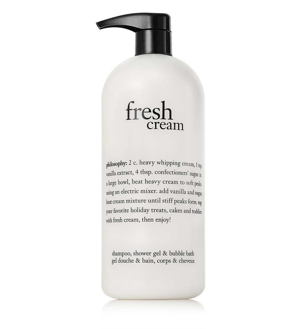 Philosophy Fresh Cream shampoo, shower gel & bubble bath - Totality Medispa and Skincare