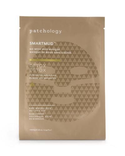 SmartMud® No Mess Mud Masques: Detox Sheet Masks - Totality Skincare
