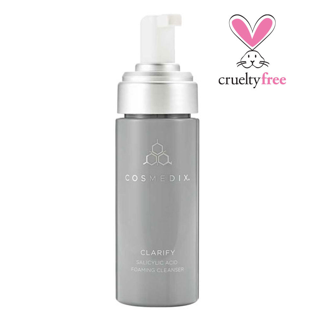 Cosmedix CLARIFY Salicylic Acid Foaming Cleanser - Totality Skincare