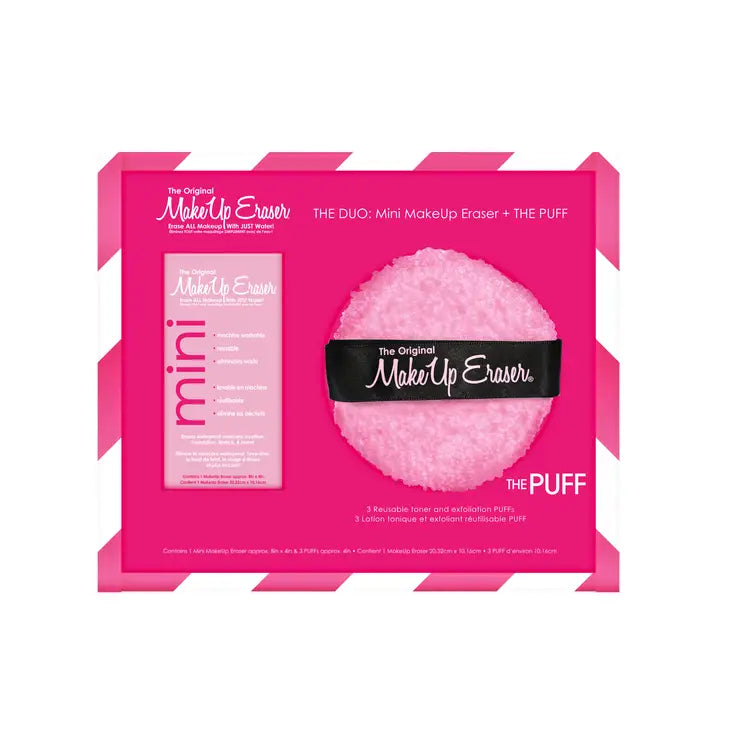MakeUp Eraser THE DUO: Mini MakeUp Eraser + THE PUFF | Holiday Collection