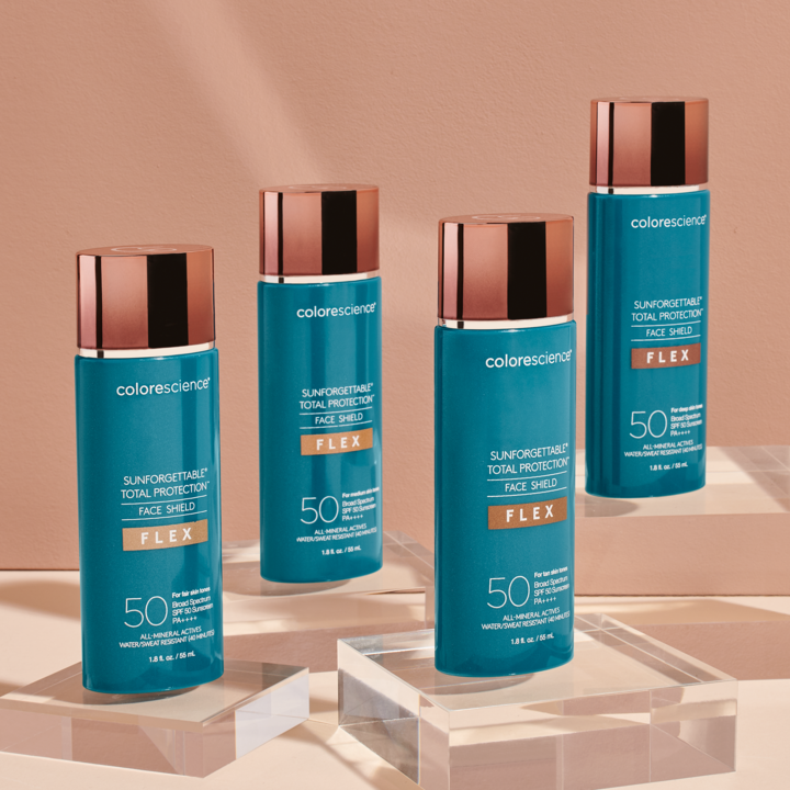 Colorescience SUNFORGETTABLE® TOTAL PROTECTION™ FACE SHIELD FLEX SPF 50 - Totality Skincare