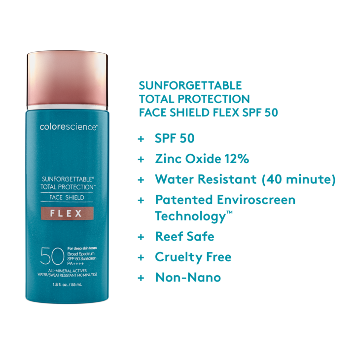 Colorescience SunForgettable Total Protection Face Shield FLEX SPF 50 - I  Like to Talk a Lot