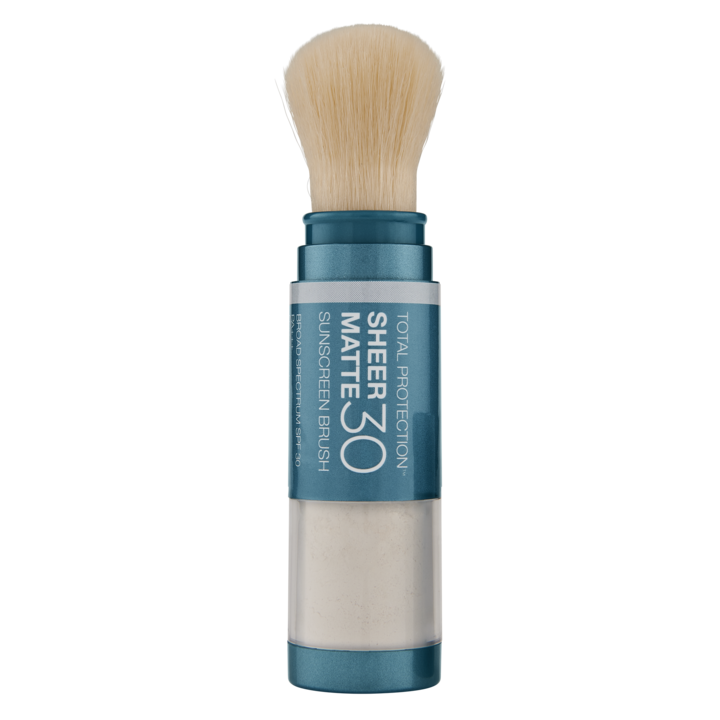 Colorescience SUNFORGETTABLE® TOTAL PROTECTION™ SHEER MATTE SPF 30 SUNSCREEN BRUSH - Totality Skincare